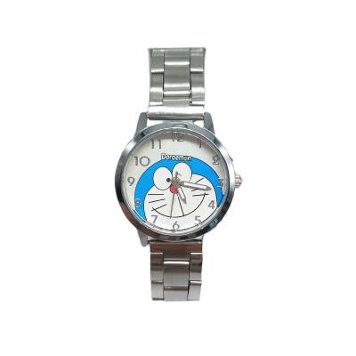 China 2021 New Children's Cartoon Cute Children's Girl's Doraemon Quartz Watch for sale