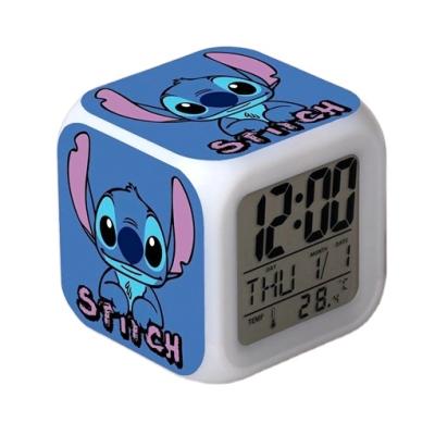 China New cartoon dot alarm clock lady children girl colorful alarm clock for sale