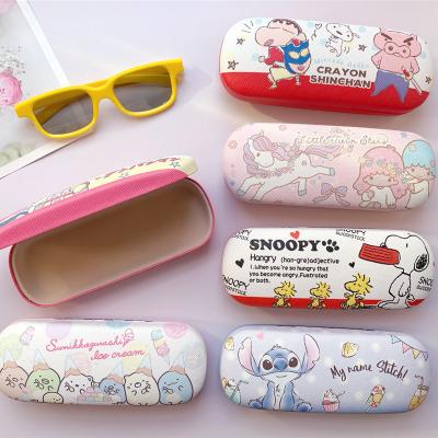 China The new PU cartoon girl lady is cute point PU anti-pressure anti-scratch glass case glass box for sale