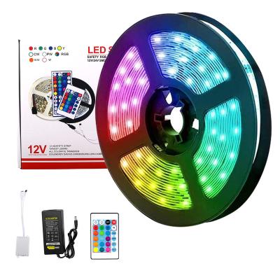 China Yard Garden Led Strip Lights 5m Amazon Alexa Google Assistant Snake Lucse Tiras Luz Luce Led Flexible Strip Light for sale