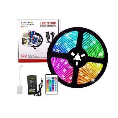 China 16.4ft LED Commercial Head 60d Strip Lights RGB Multicolor 5050 Dimmable Strip with WiFi Google Assistant and 24 Alexa Lights App for sale