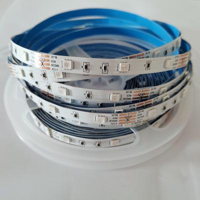 China Hotel/party/home hotel/restaurant/party/home/restaurant strip light 12v LED 5050 RGB 16.4FT 5M/roll 30LEDs IP20 for kitchen home backlit decoration indoor LED strip light bedroom tv for sale