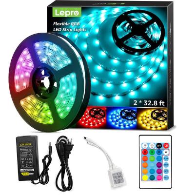 China Hotel Hotel 5050 Multi Colors IP20 Led Strip Light Manufacturer OEM Wholesale Led Indoor Decor Led Roll Control Led Strip Light for sale