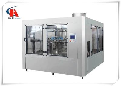 China Touch Screen Rinsing Filling Capping Machine , Drinking Water Bottle Filling Machine 32 Filling Heads for sale