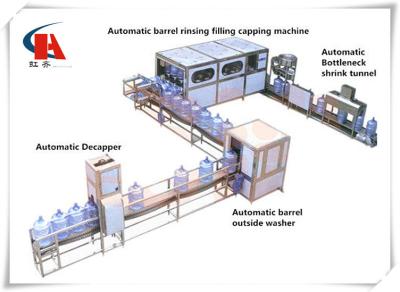 Chine Chaîne de production de l'eau minérale technologie de transfert de bride pour 3 - 5 gallons à vendre