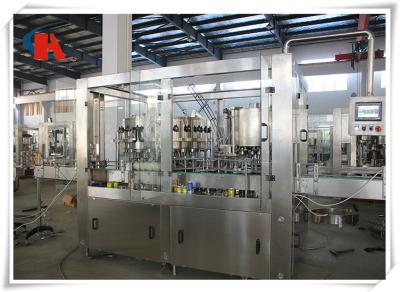 China PET Bottle Carbonated Beverage Filling Machine Rinsing Filling Capping 3 In 1 Monoblock for sale