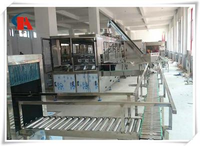 China Touch Screen Complete Bottled Water Production Lines 50 - 180 PCS/H With Water Treatment for sale