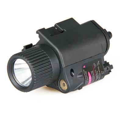 China Tactical flashlight with red laser light for air-soft rifle CL15-0003 for sale