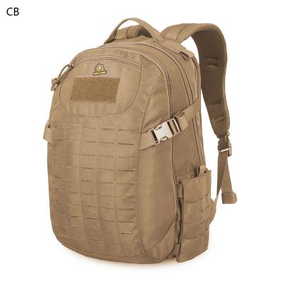 China Waterproof outdoor rise imitation of webbing nylon black or Wolf Brown Tactical Backpack on hot sale for sale