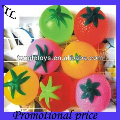 China Soft Toy Tomato Splat Ball Sticky Toy For Kids With Factory Promotional Price for sale