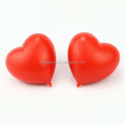 China Slow-rising squishy soft rubber heart-shaped Tongle EVA valentine holiday toy 5.5*5.5*3.5cm& 35g for sale