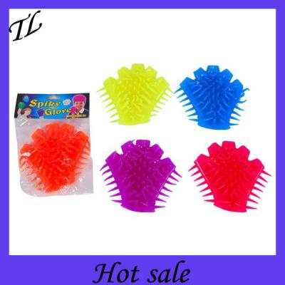 China Kids Toys Children Fashion Spiked Rubber Gloves Toys With EN71.ASTM Certification for sale