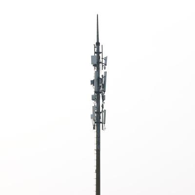 China selbsttragender Antennenmast 5g Q235b, galvanisierter Handy-Signal-Zusatzturm zu verkaufen