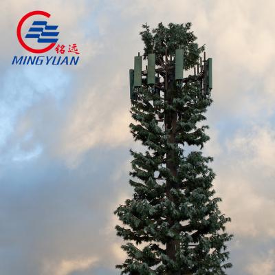 China La célula del camuflaje del ángulo de Q420b se eleva árbol biónico de la torre del teléfono móvil en venta