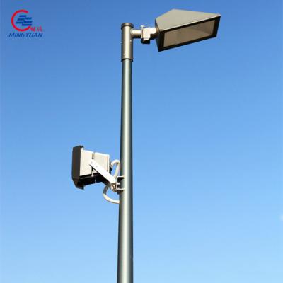 China 4m 5m galvanisierte Q235B konische Runde CCTV-Stahl-Polen 6m 10m spitzte sich teleskopischen CCTV-Mast zu zu verkaufen