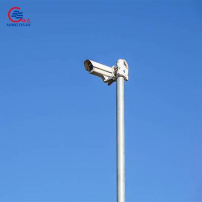 China Galvanisierter Posten CCTV-Stahl-Polen heißen Bad-4M 6M Security Camera Light zu verkaufen