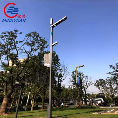 China Galvanized Steel Street Light Pole Outdoor High Mast Park Lamp LED Solar ANSI zu verkaufen