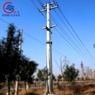 Κίνα Tubular Steel Electric Transmission Tower 1000kv Voltage προς πώληση