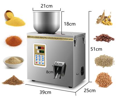 China High Efficient Semi-automatic Popcorn And Confectionery Weighing And Filling Loose Leaf Tea Packaging Machine for sale