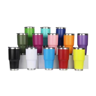 China Popular Factory wholesale customised double wall coffee mug leak proof travel mug for sale