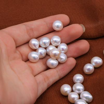 China Round Natural Freshwater Pearl Round Pearl Bead High Quality For Jewelry Making DIY Necklace Bracelet for sale