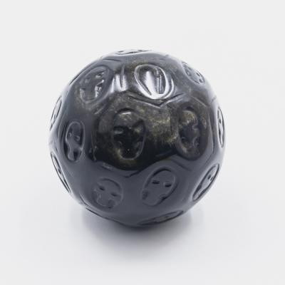 China Natural Europe Reiki Gemstone Hand Craved Folk Crafts Crystal Healing Stones Skulls Cube and Sphere for sale