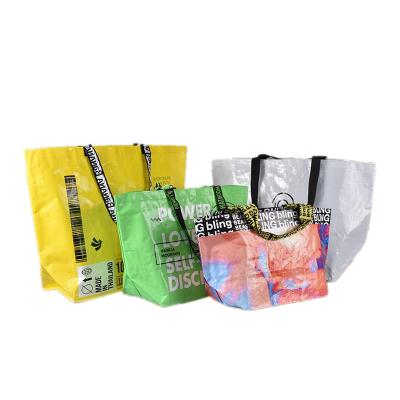 China Promotional Good Quality Waterproof Durable Design Eco - Friendly New Large Capacity Laminated PP Woven Shopping Bag for sale