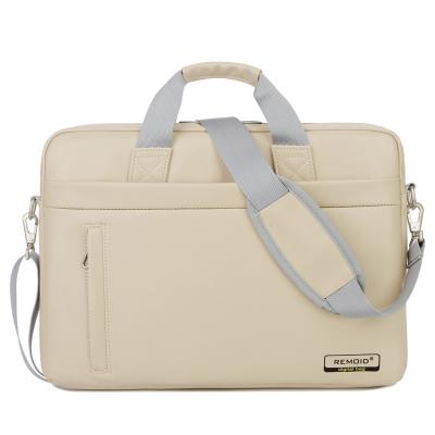 China 15.6 Inch Vertical OEM Factory Breathable Briefcase With Strap Laptop Shoulder Bag for sale