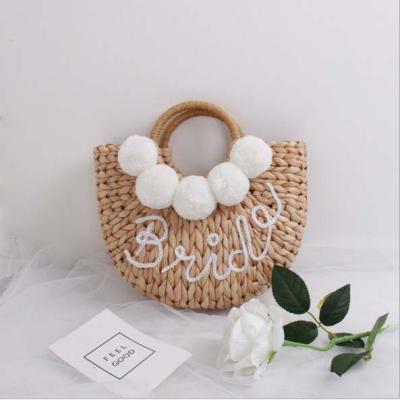 China High quality/beautiful waterproof water hyacinth handbag, water hyacinth tote bag for any occasion in Vietnam wholesale for sale