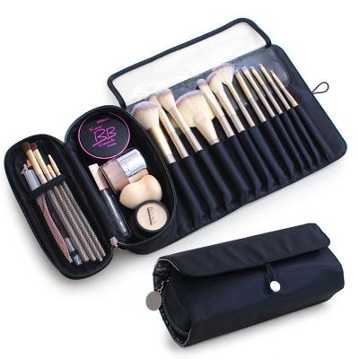 China Durable Travel Makeup Bag Fashion Makeup Brush Holder Feminine Toiletry Bag Organizer for sale