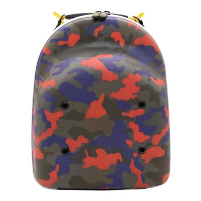 China High Quality Hat Storage Double-Opening Screen Printing Sturdy Pressure-Resistant Pattern Suitcase Carrying Case Zipper Hat Box for sale