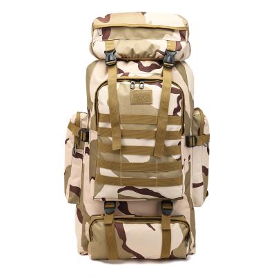 China Durable Camouflage Travel Large Outdoor Durable Bag Travel Waterproof Hiking Bag for sale