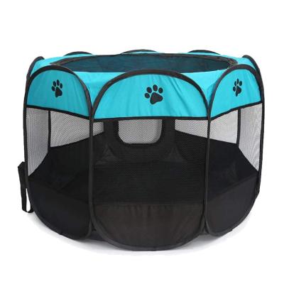 China Indoor and Outdoor Pop Up Stored Exercise Park Pet Tent Playground for Small Medium and Large Dogs and Cats - Multiple Colors and Size for sale