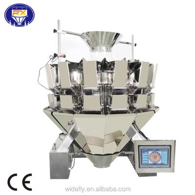 China High Precision Mirror Surface 14 Head Chemical Chips 2.5L Multihead Weigher for sale