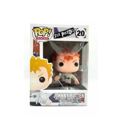 China Military toy NEW! FUNKO POP Sex Pistols Johnny Rotten With Box Vinyl Action Numbers Model Toys For Kids Gift for sale