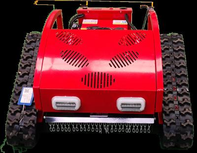 China 2021 New Design 4-Stroke Electric Start Remote Control Lawn Mower Gasoline Lawn Mower for sale