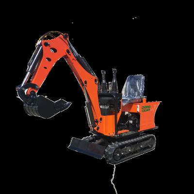 China Mini Farms Machine Hydraulic Mini Crawler Digging Excavator With Pilot Controls Garden-Use for sale