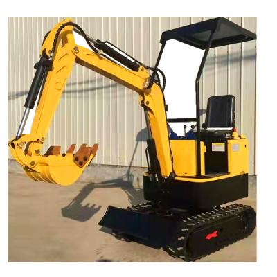 China Cultivate Mini Excavator 1.2t Forestry Machinery Small Rubber Track Hydraulic Excavator Mini Excavator for sale