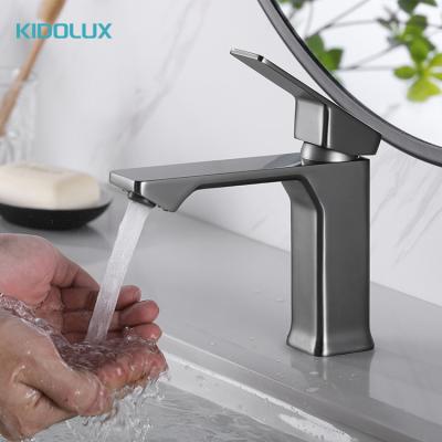 China Mixer Kidolux Kaiping Luxury Chrome Lavatory Brass Water Tap Faucet Designs Vanity Sanitary Health Bathroom Sinks Mixers Basin Faucets for sale