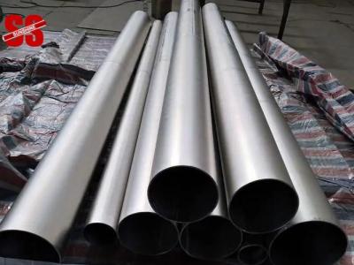 China Seamless 3in Titanium Pipe Tubing Thin Wall ASTM B338 Gr2 DNV Approval for sale