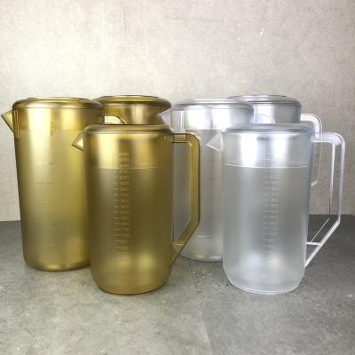 China Popular PC Frosted Cold Kettle (1800ml/2400ml3000ml) for sale