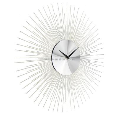 China 2022 Europe Metal Modern Minimalist Reloj Large Wall Clocks Nordic Creative Luxury Home Decorative Wall Clock Large Pared Clock for sale