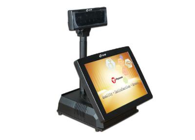 China 2 Lines Electronic Point Of Sale System , VFD Pos Touch Screen Cash Register System for sale