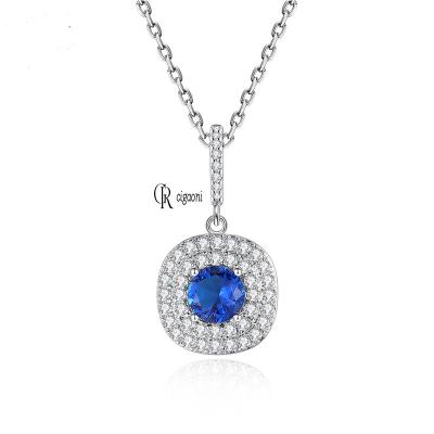 China Hot Selling FASHIONABLE Cigaoni Full Diamond Zircon Pendant Necklaces Fashion Jewelry For Women for sale