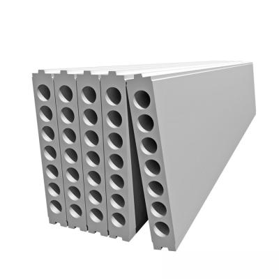 China Factory hot sale light weight hollow precast concrete core partition wall panel forming molding making machine for sale