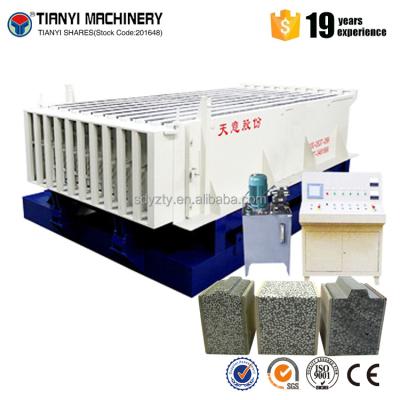 China Hollow Floor Gypsum Core Block Making Machine / Gypsum Wall Panel Machinery for sale