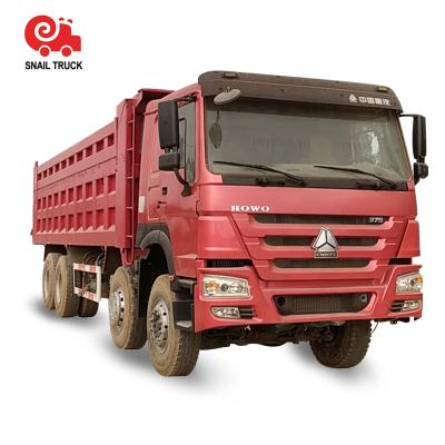 China useful highly stable performance 8x4 used dump truck for sale howo > 8L for sale