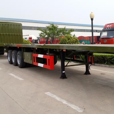 China Flat Bed Trailer Flat Bed Truck Sale Truck Trailer Used For Transportation for sale