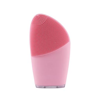 China New Design Facial Massager Electric Scrubber Detergent Device Health and Beauty Silicone DEEP CLEANING Small Facial Cleansing Brush for sale