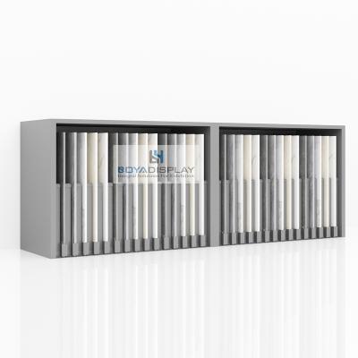 China Durable Customize Factory Best Tile Display Rack Ceramic Tile Display Wholesale Showroom for sale